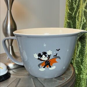 Disney Gray Mickey & Minnie Mouse Halloween Mixing Bowl